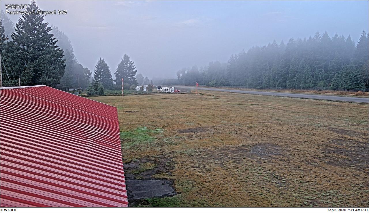 Packwood Airport Southwest live camera view