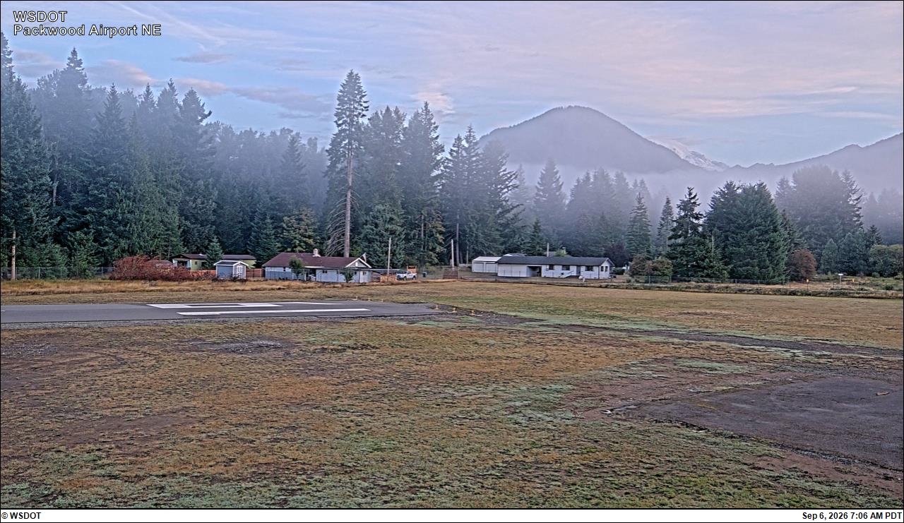 Packwood Airport Northeast live camera view
