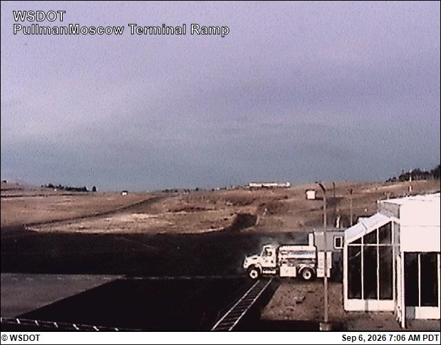 Pullman-Moscow Regional Airport Terminal Ramp live camera view