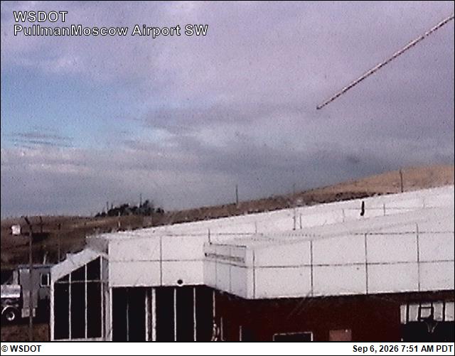 Pullman-Moscow Regional Airport Southwest live camera view