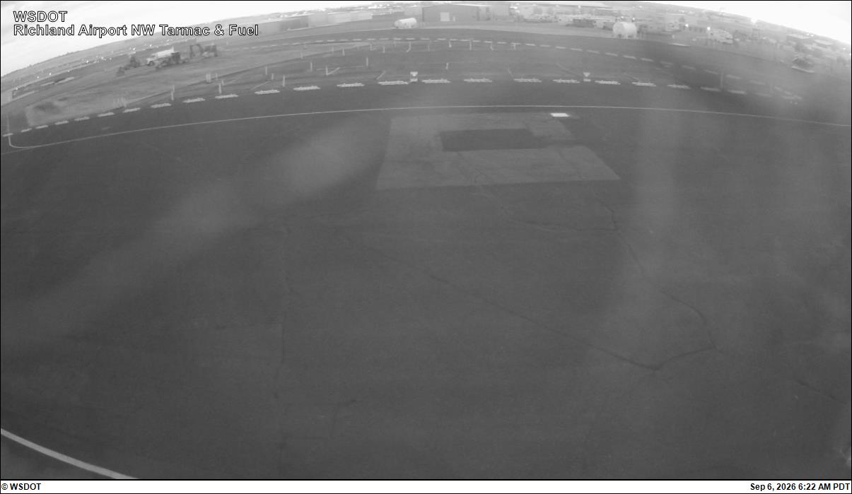 Richland Airport Tarmac and Fuel live camera view