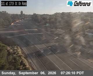 US-101 : 17th Street Onramp live camera view