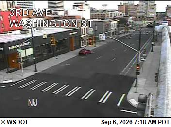 3rd / Washington (Spokane) live camera view
