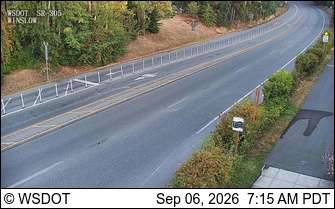 SR 305 at MP 0.2: Winslow Way North live camera view