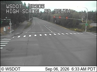 SR 305 at MP 0.2: High School Rd South live camera view
