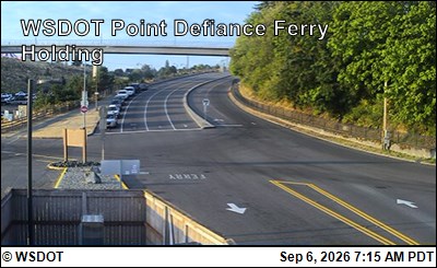 WSF Point Defiance Holding live camera view