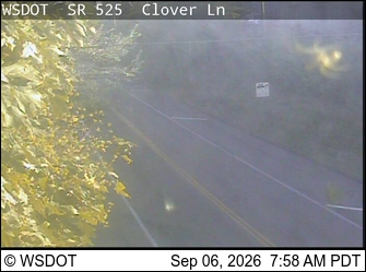 SR 525 at MP 7.4: Clover Ln - WSF Mukilteo live camera view