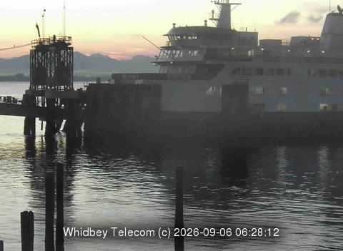WSF Clinton Dock live camera view