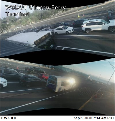 WSF Clinton Terminal live camera view