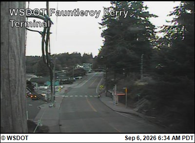 WSF Fauntleroy Way looking North live camera view