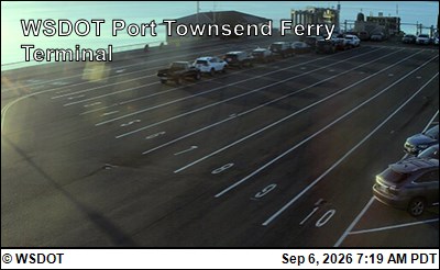 WSF Port Townsend Terminal live camera view