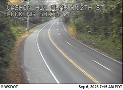 WSF Vashon Hwy & 112th (South) live camera view