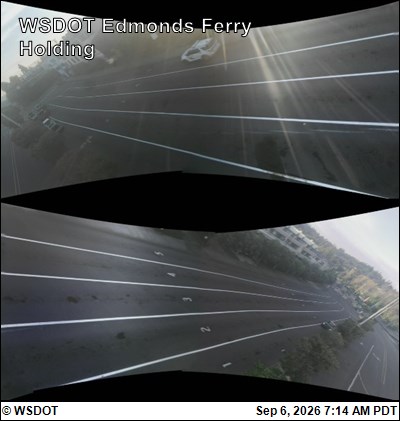 WSF Edmonds Holding live camera view