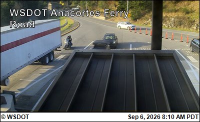 WSF Anacortes Ferry Terminal Rd live camera view
