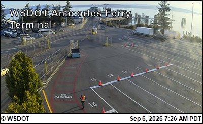 WSF Anacortes Ferry Terminal live camera view