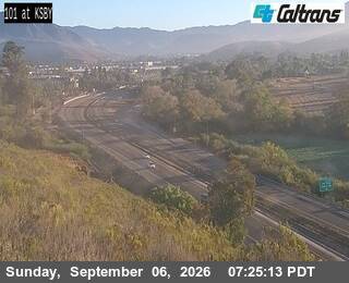 US-101 : KSBY live camera view