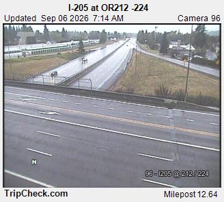 I-205 at ORE 212-224 live camera view