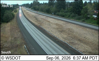 I-205 at MP 32.6: 78th St live camera view