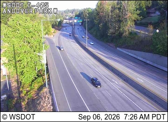 I-405 at MP 0.5: Andover Park W live camera view