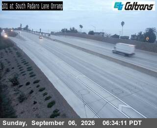 US101- South Padaro Lane Onramp live camera view