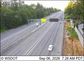 I-405 at MP 16.7: NE 59th St live camera view