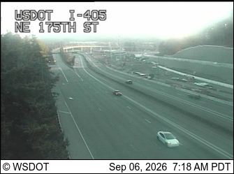 I-405 at MP 23.3: NE 175th St live camera view