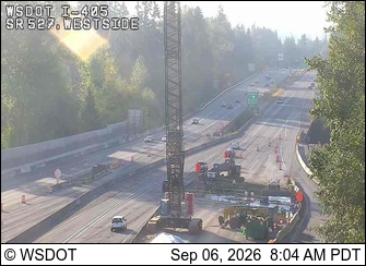I-405 at MP 26.6: SR 527, Westside live camera view