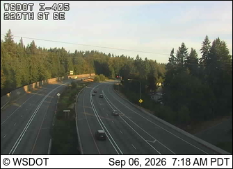 I-405 at MP 27: 220th St SE live camera view