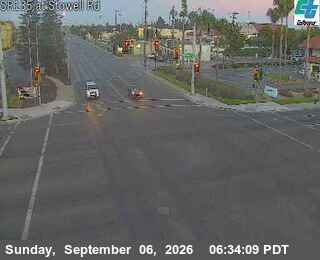 SR-135: Stowell Rd live camera view