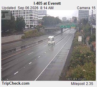 I-405 at N Everett St live camera view