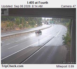I-405 at SW Fourth Ave live camera view