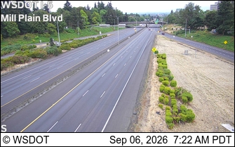 I-5 at MP 1.1: Mill Plain Blvd live camera view