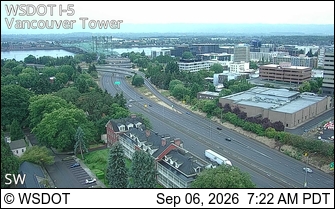 I-5 at MP 0.81: Tower View live camera view