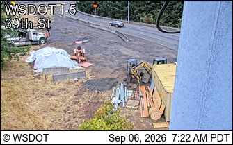 I-5 at MP 2.35: 39th St live camera view