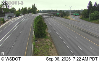 I-5 at MP 2.1: 35th St live camera view