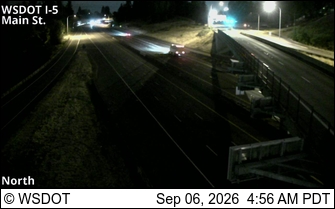 I-5 at MP 3.2: Main St - live traffic camera
