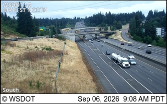 I-5 at MP 3.3: Main St North live camera view