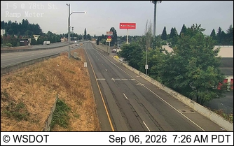 I-5 at MP 4.2: 78th St. Ramp meter live camera view