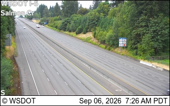 I-5 at MP 6.3: Salmon Creek live camera view