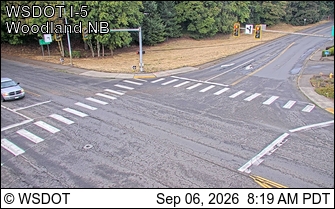 I-5 at MP 21.20: Woodland NB Signal live camera view
