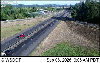 I-5 at MP 78: SR 6 Interchange live camera view