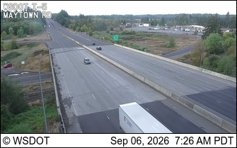 I-5 at MP 95.2: Maytown live camera view