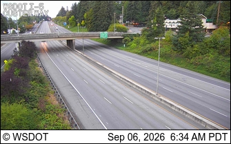I-5 at MP 104: Custer Way live camera view