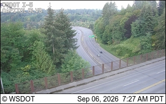 I-5 at MP 104.8: Capitol Blvd live camera view