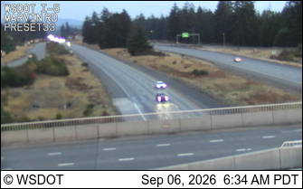 I-5 at MP 111.9: Marvin Rd live camera view