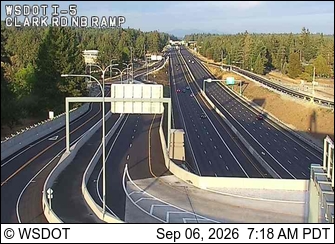 I-5 @ MP 119.2: Dupont Gate live camera view