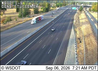 I-5 @ MP 119.5: Constitution Dr live camera view