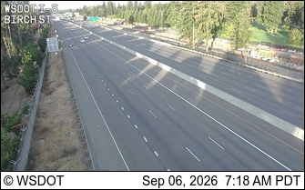 I-5 at MP 124.1: Birch St live camera view