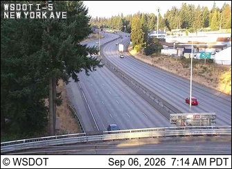 I-5 at MP 125.2: New York Ave live camera view