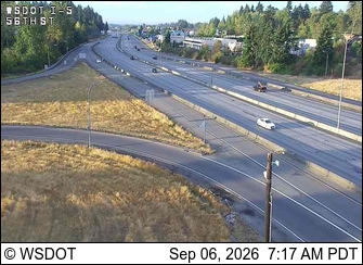 I-5 at MP 130.7: 56th St live camera view
